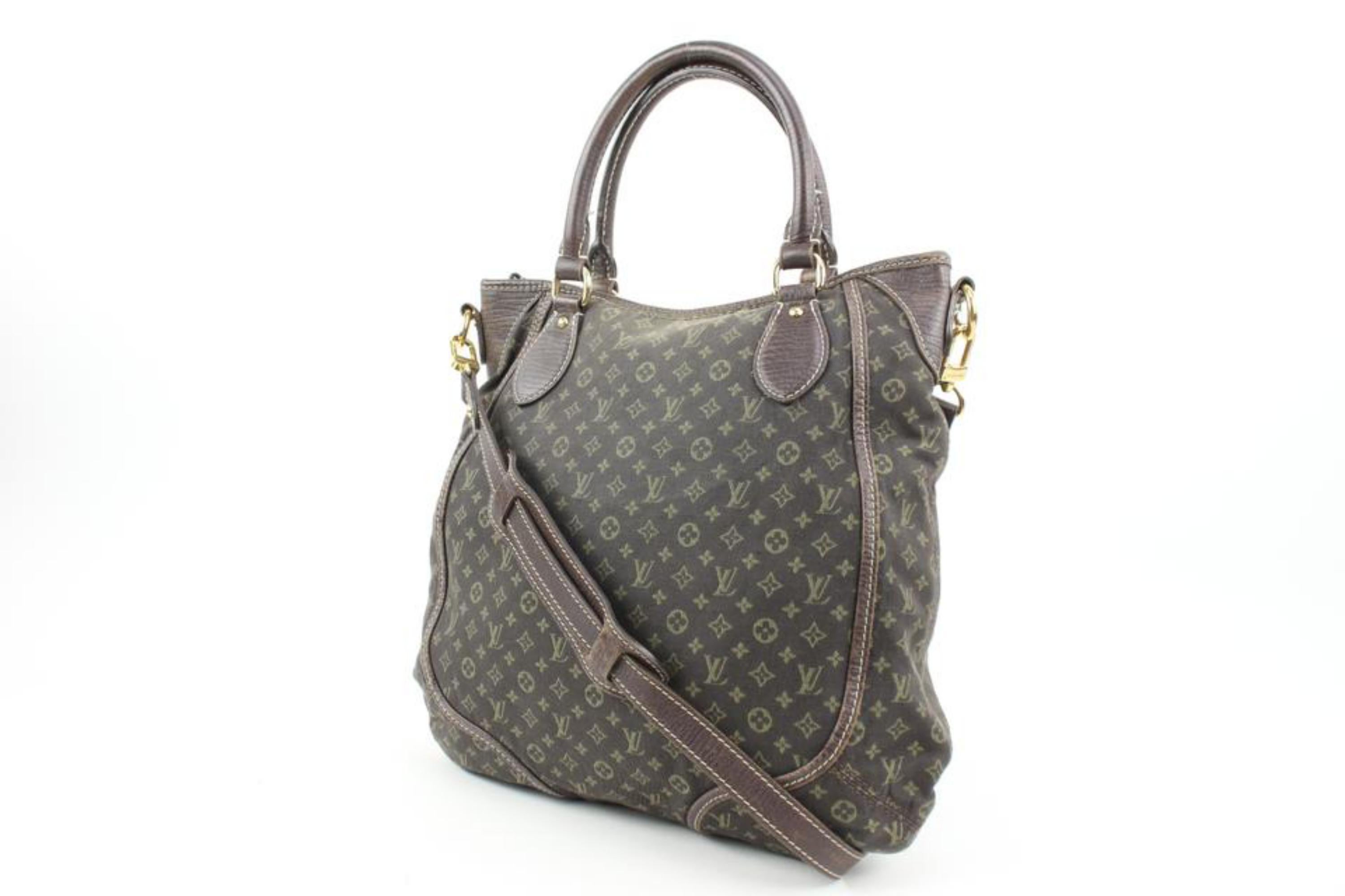 Louis Vuitton Brown Monogram Mini Lin Angele 2way Shoulder Bag 21lv127s
Date Code/Serial Number: SP2068
Made In: France
Measurements: Length:  14.5