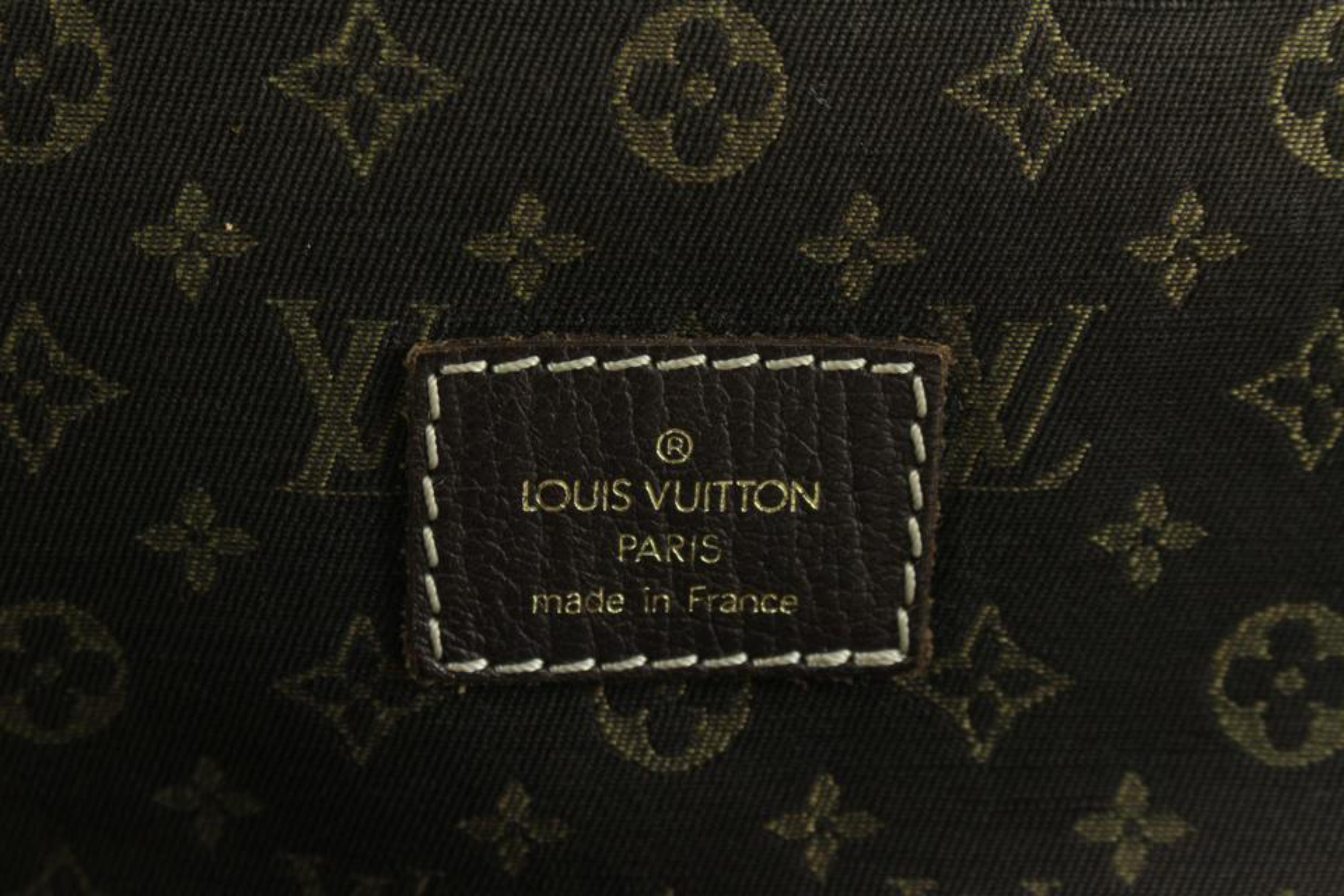 Louis Vuitton Brown Monogram Mini Lin Saumur PM Crossbody Saddle Bag 1230lv49 6
