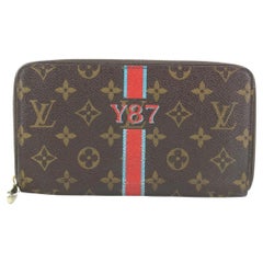 Louis Vuitton Brown Monogram Mon Zippy Organizer Wallet Zip Around Clutch