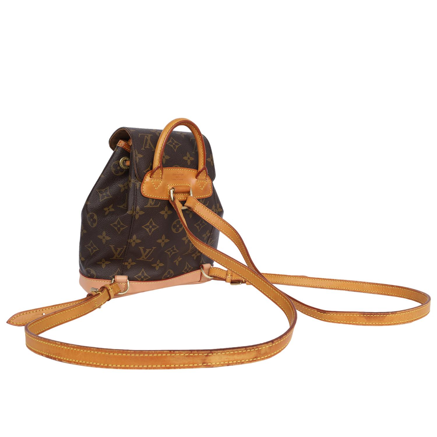 Louis Vuitton Brown Monogram Montsouris Backpack PM  For Sale 3