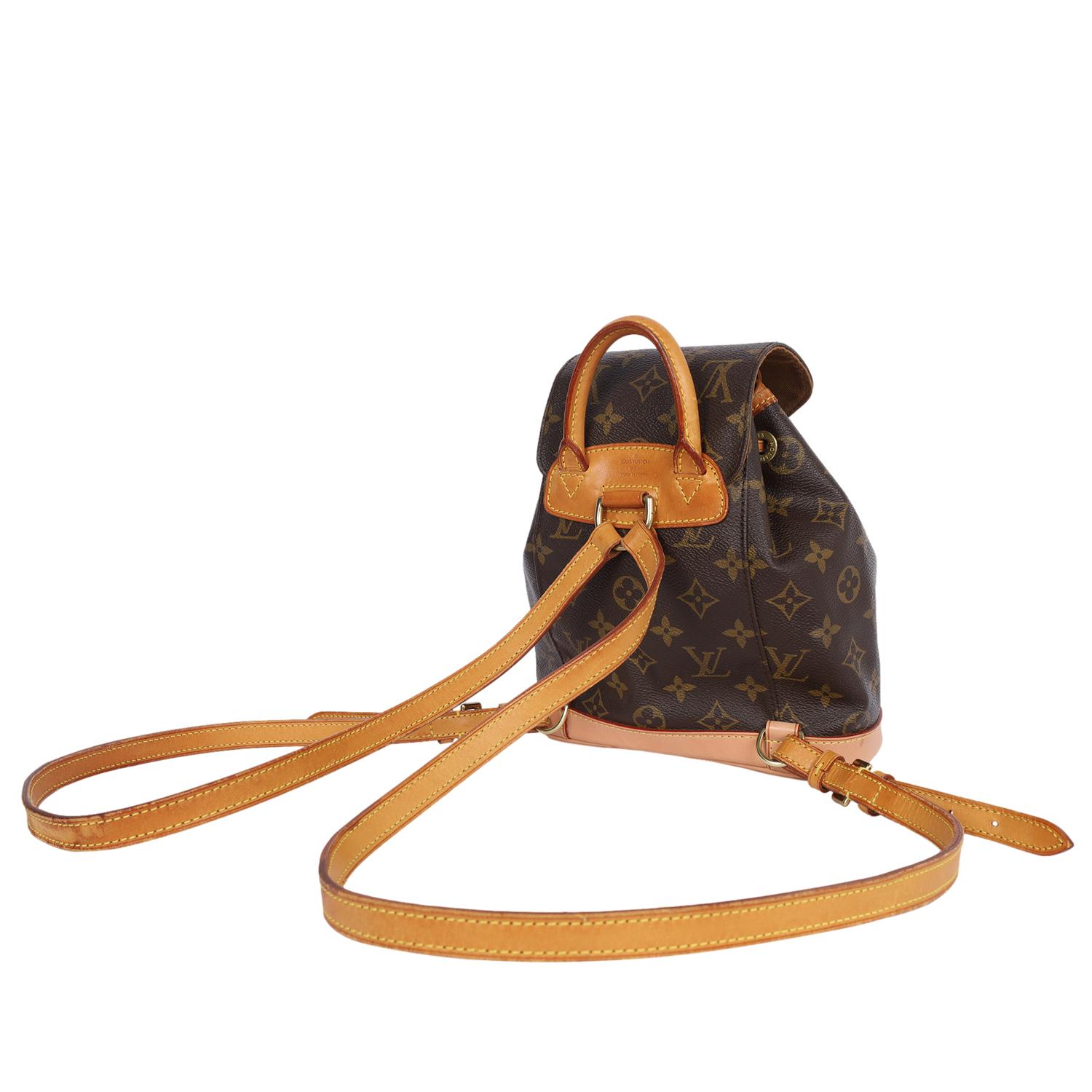 Louis Vuitton Brown Monogram Montsouris Backpack PM  For Sale 4