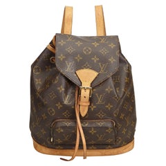Louis Vuitton Brown Monogram Montsouris MM