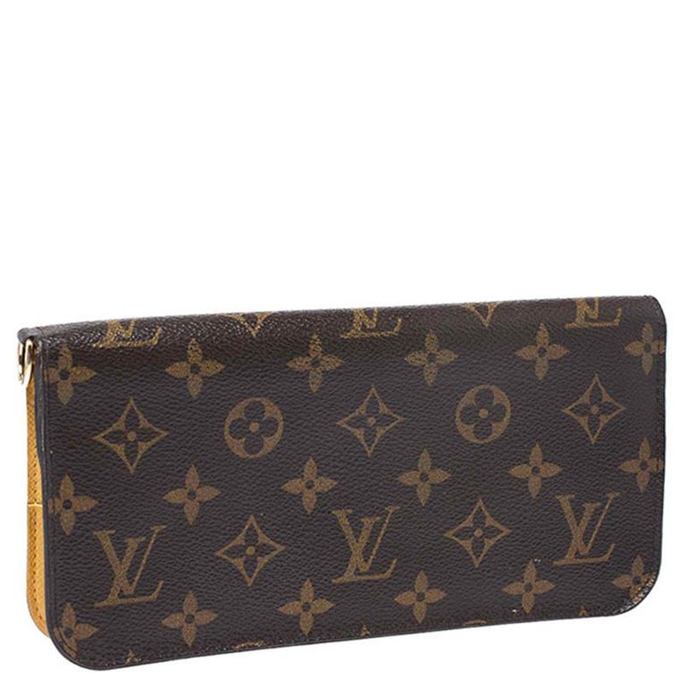 Louis Vuitton Brown Monogram Multicolore Insolite Wallet For Sale at 1stdibs