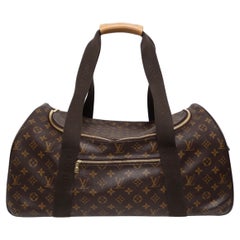 Louis Vuitton Brown Monogram Neo Eole 55 Duffle Roller Suitcase