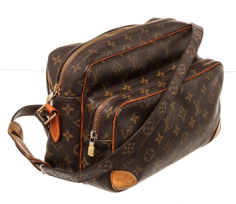 Nile cloth crossbody bag Louis Vuitton Brown in Cloth - 17037673