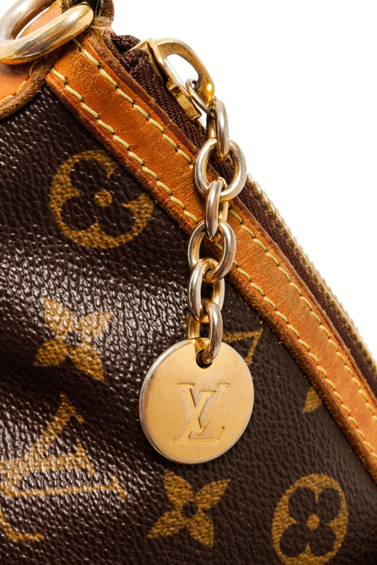 Louis Vuitton Brown Monogram Palermo PM Tote Bag