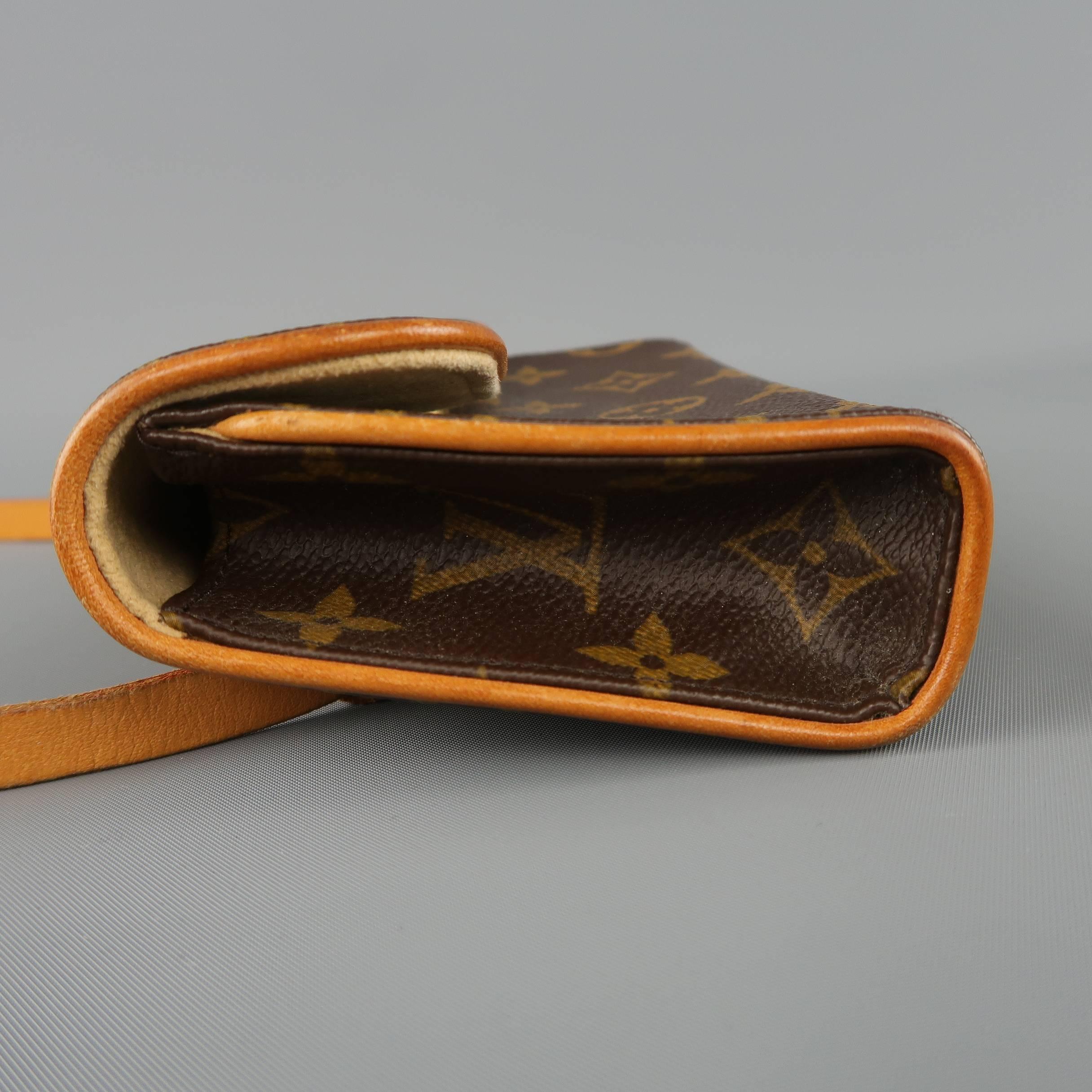 LOUIS VUITTON Brown Monogram Pochette Florentine Fannypack Belt Bag 3