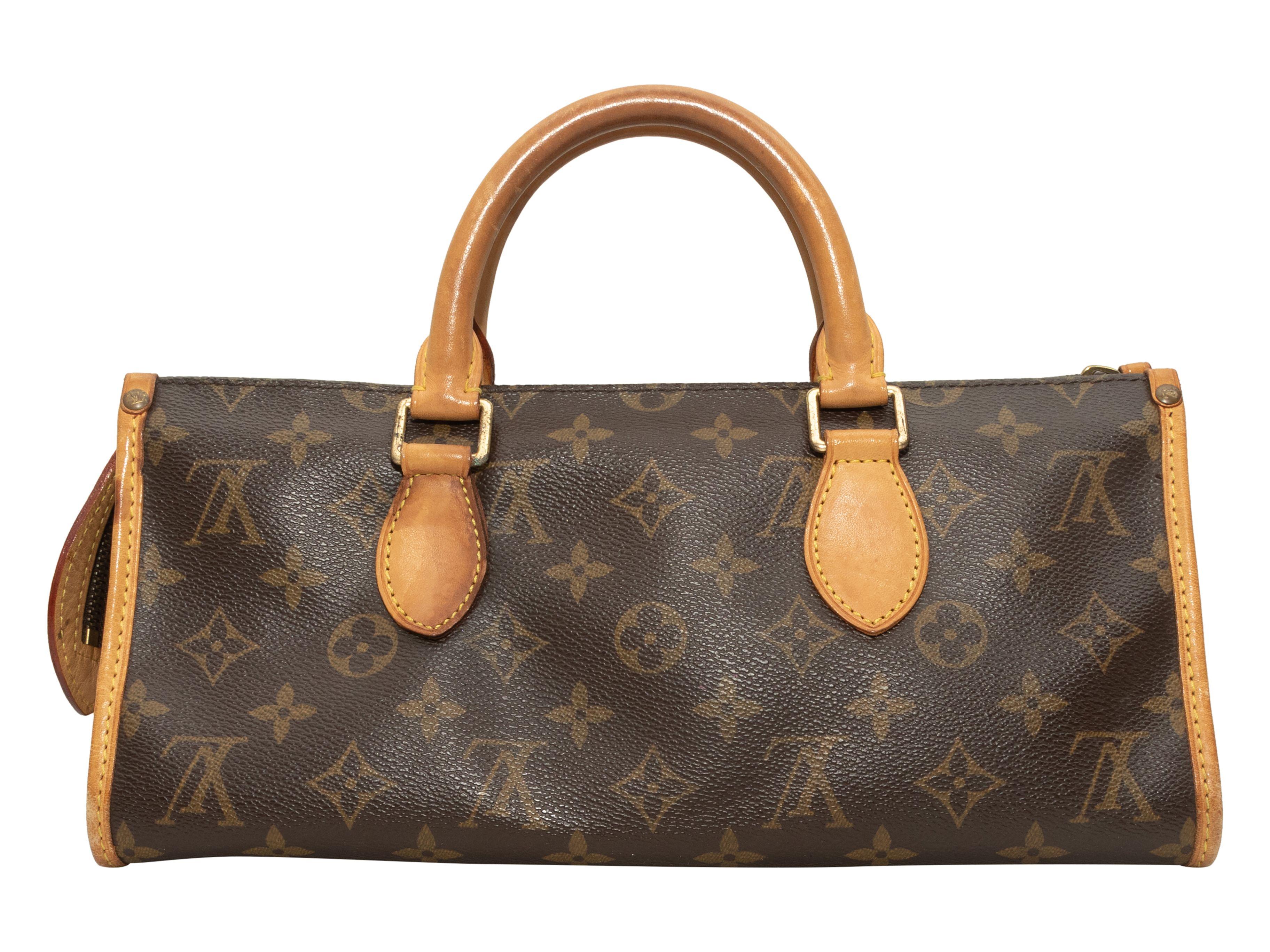 Braune Popincourt-Tasche von Louis Vuitton mit Monogramm 2005 6