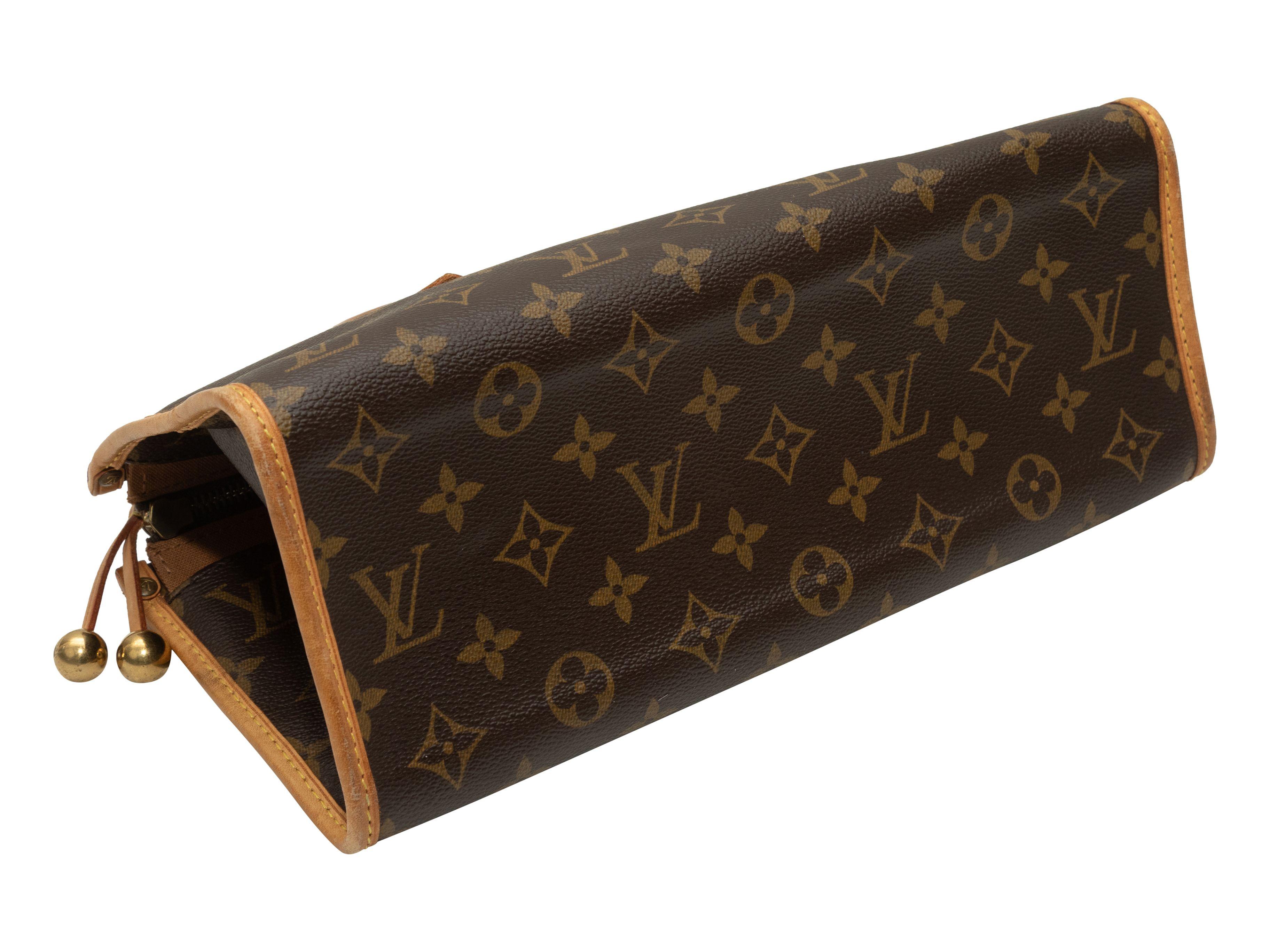 Braune Popincourt-Tasche von Louis Vuitton mit Monogramm 2005 Damen