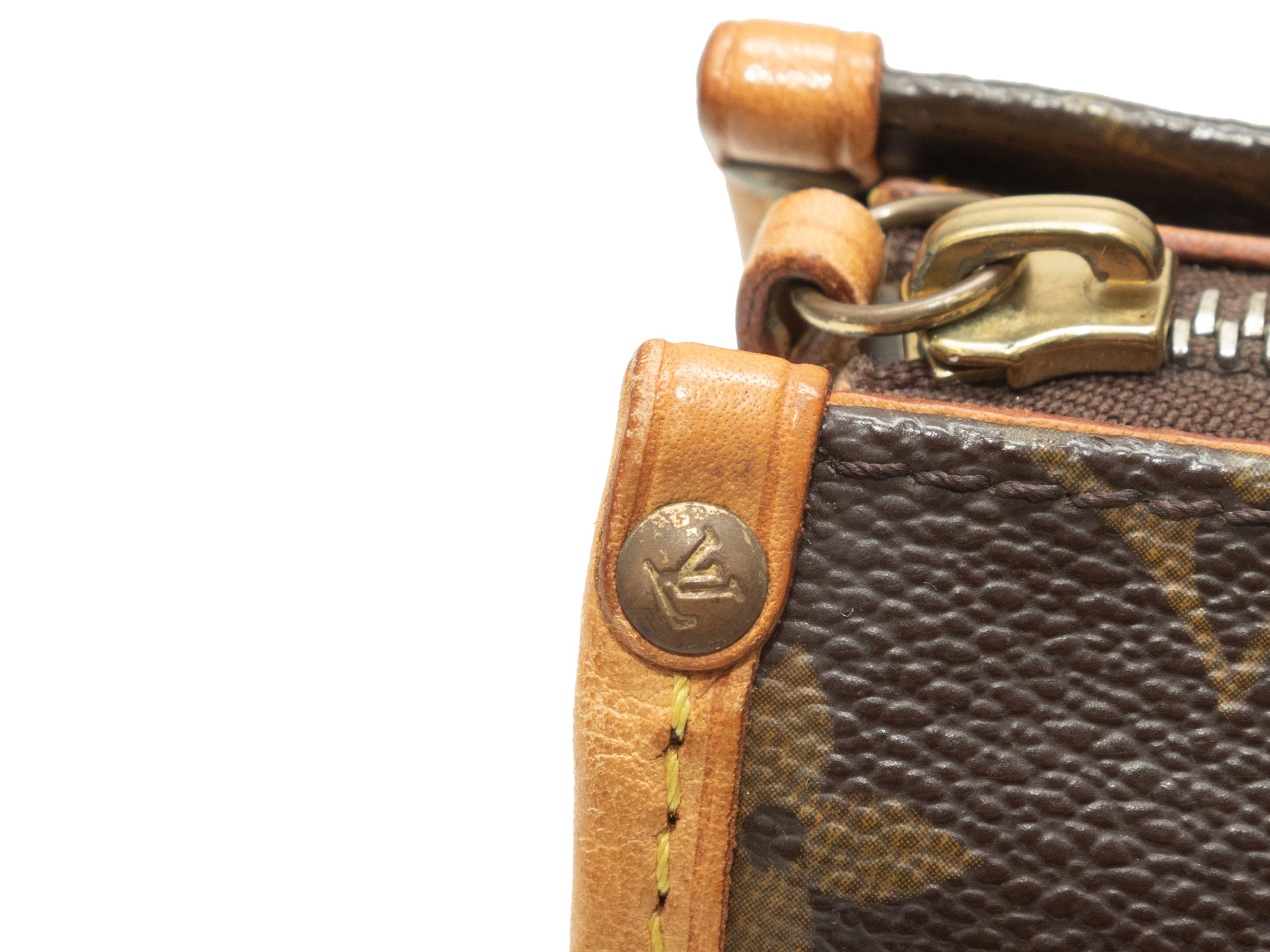 Braune Popincourt-Tasche von Louis Vuitton mit Monogramm 2005 2