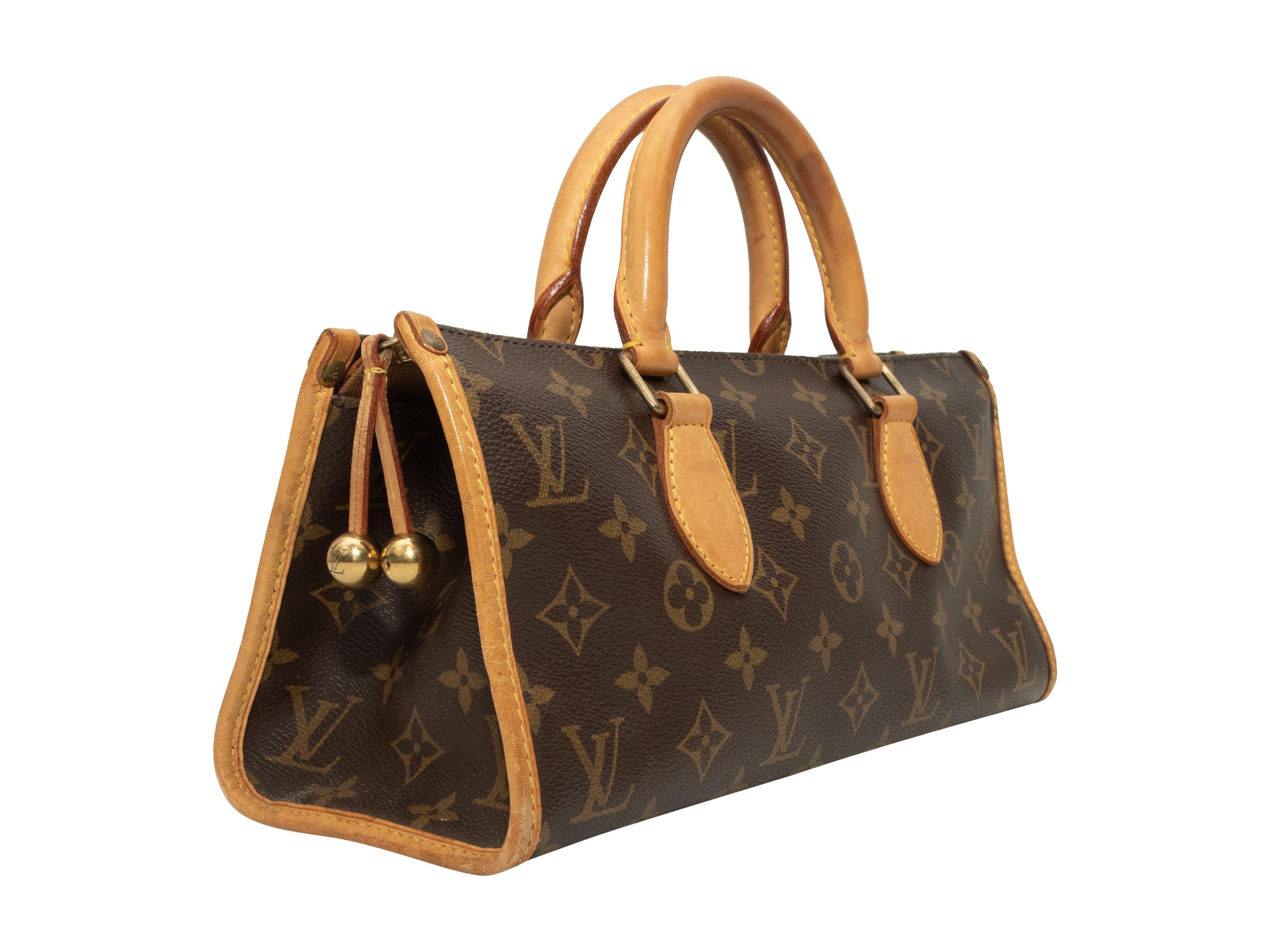 Braune Popincourt-Tasche von Louis Vuitton mit Monogramm 2005 3