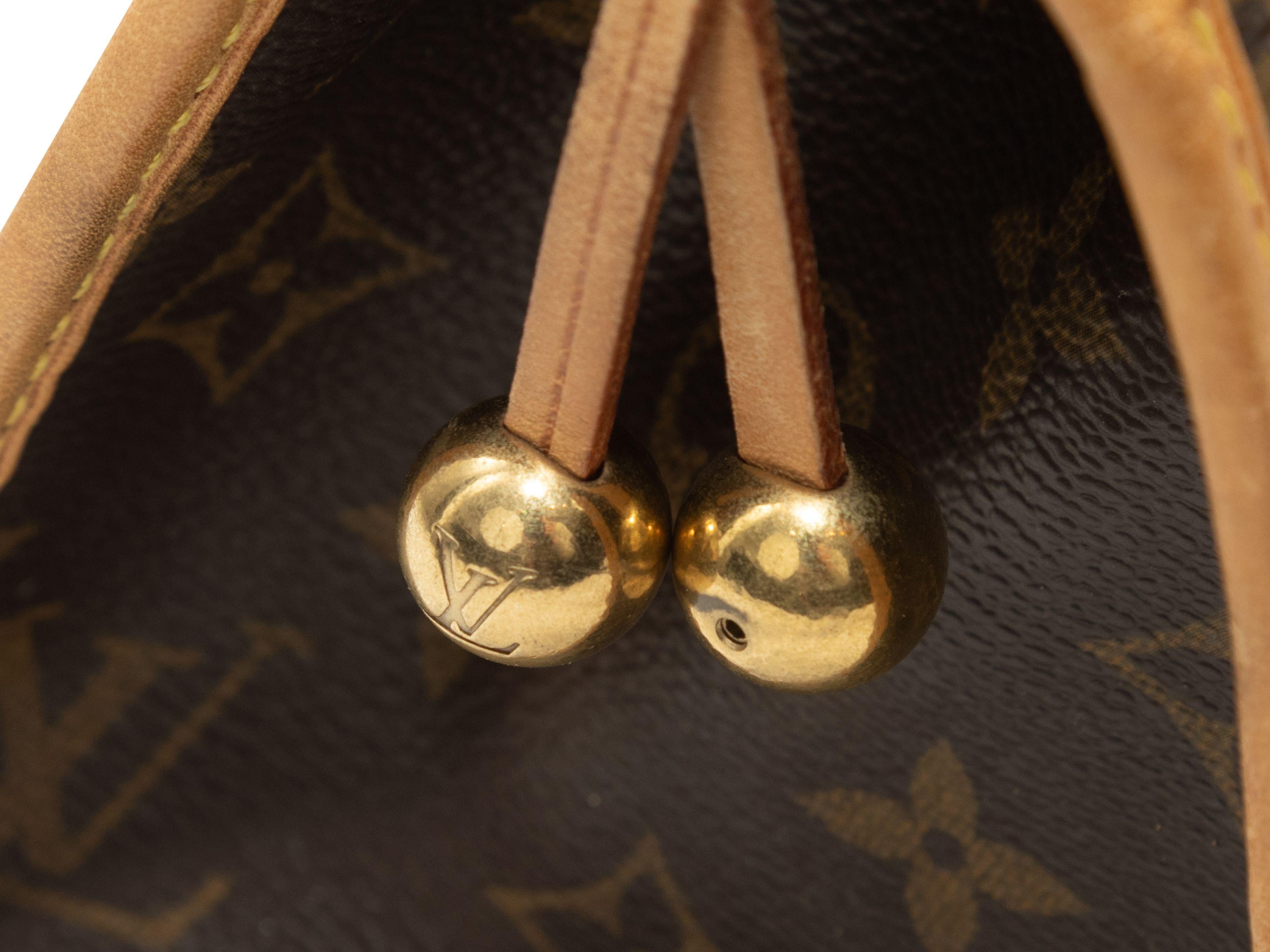 Braune Popincourt-Tasche von Louis Vuitton mit Monogramm 2005 4