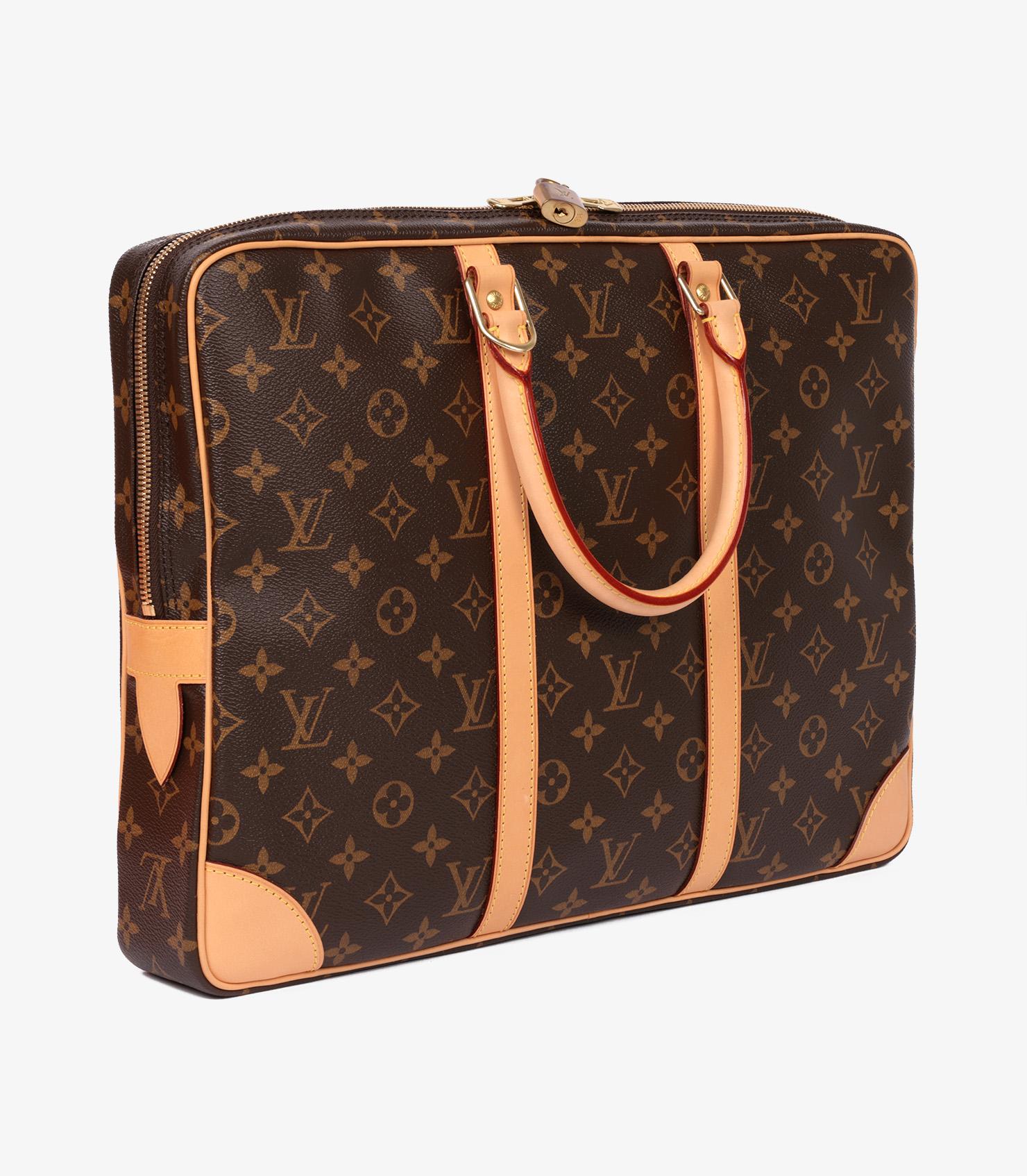 Louis Vuitton  Brown Monogram Coated Canvas & Vachetta Leather Porte Documents Voyage Briefcase

Product Details
Xupes Ref: CB1326
Brand: Louis Vuitton 
Model: Porte Documents Voyage Briefcase
Type: Business
Serial Number: TH0077
Age: