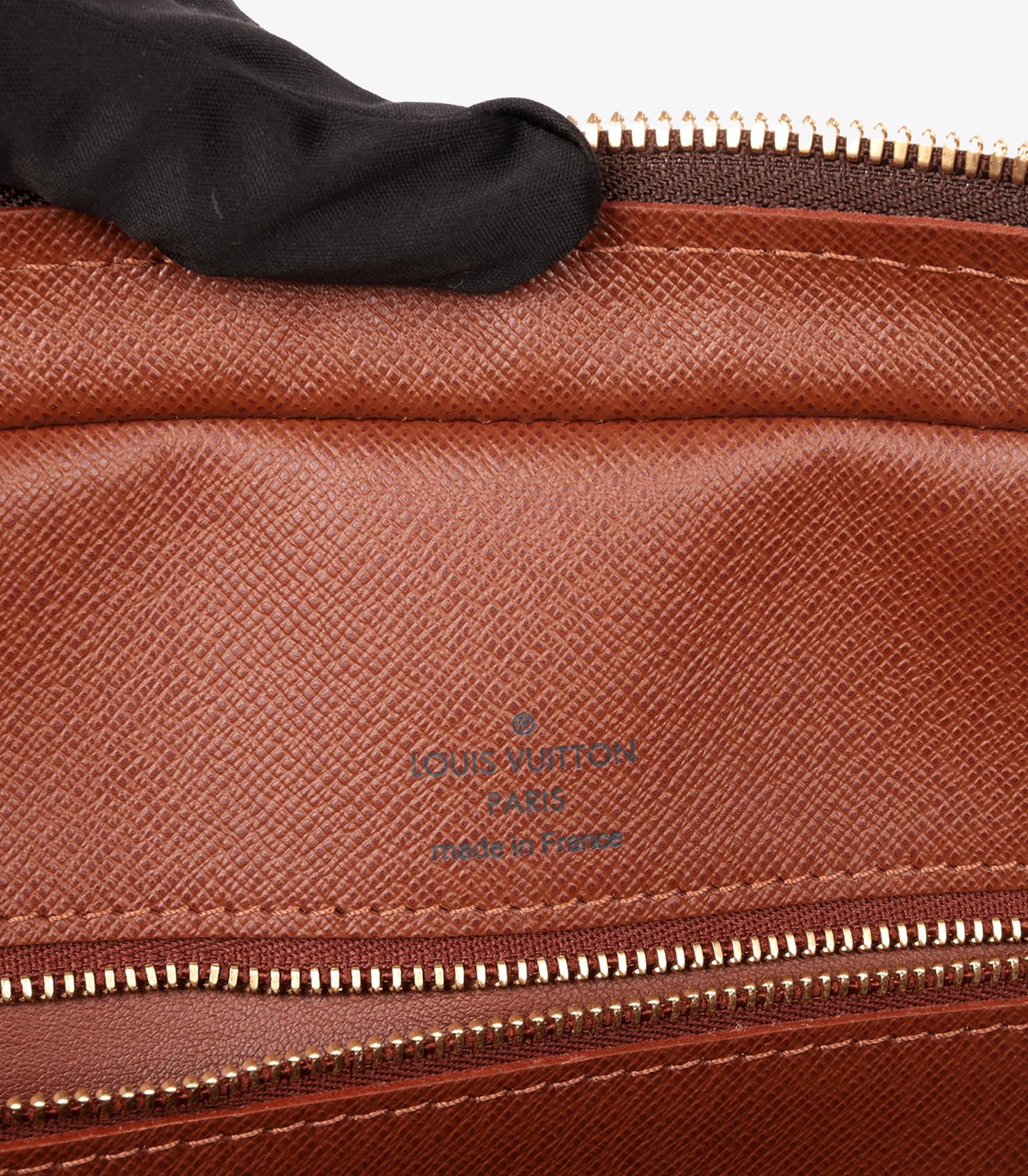 Louis Vuitton Brown Monogram Porte Documents Voyage Briefcase 2