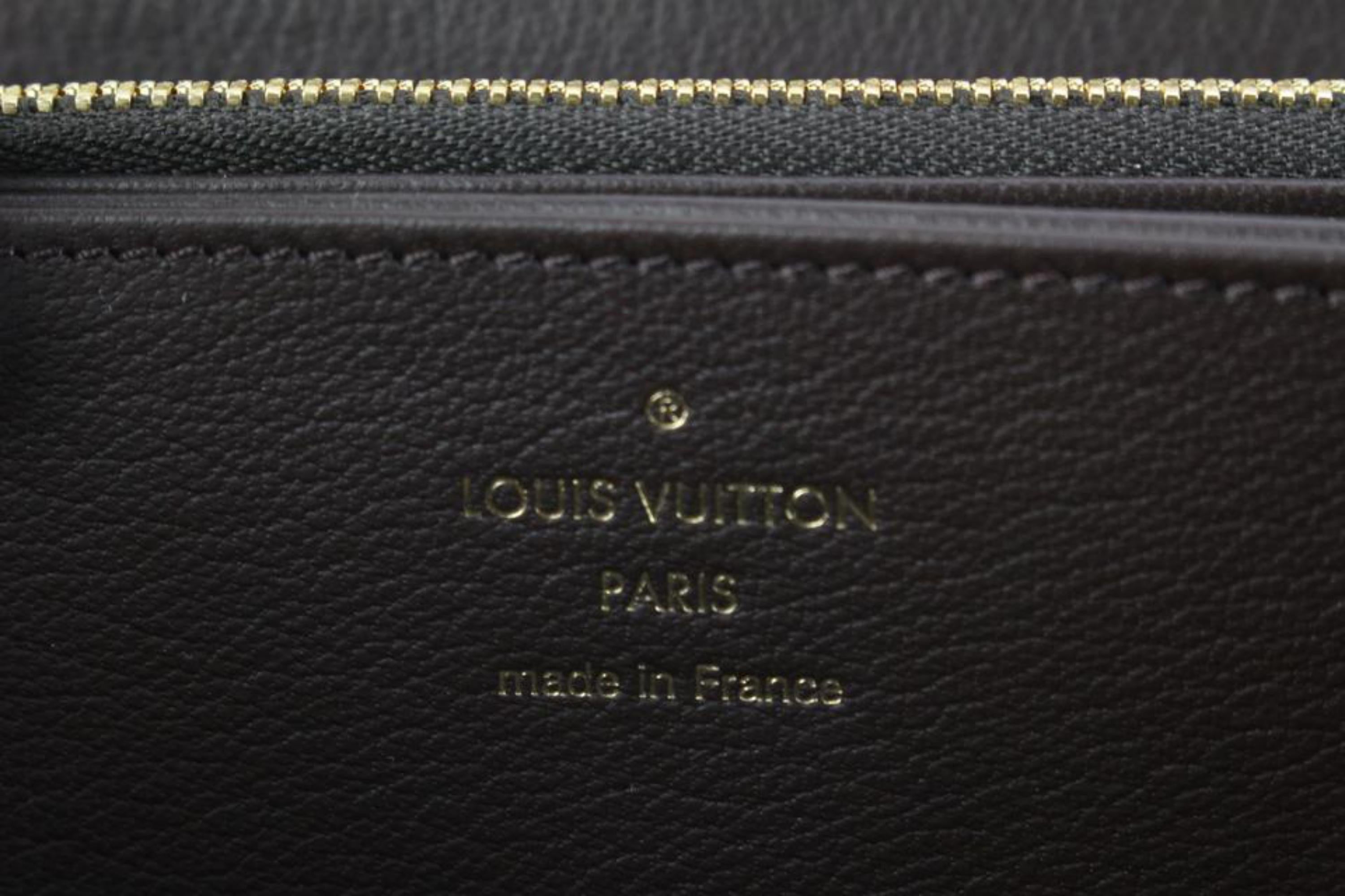 Louis Vuitton Brown Monogram Python Zippy Padlock Long Wallet 59lk725s 6
