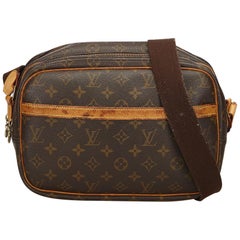 Louis Vuitton Brown Monogram Reporter PM