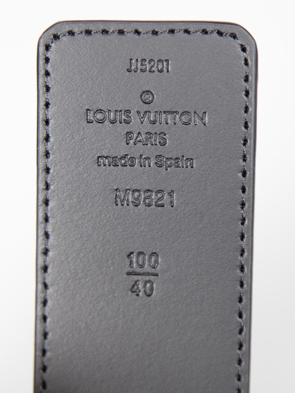 Louis Vuitton Brown Monogram Reversible Belt 2