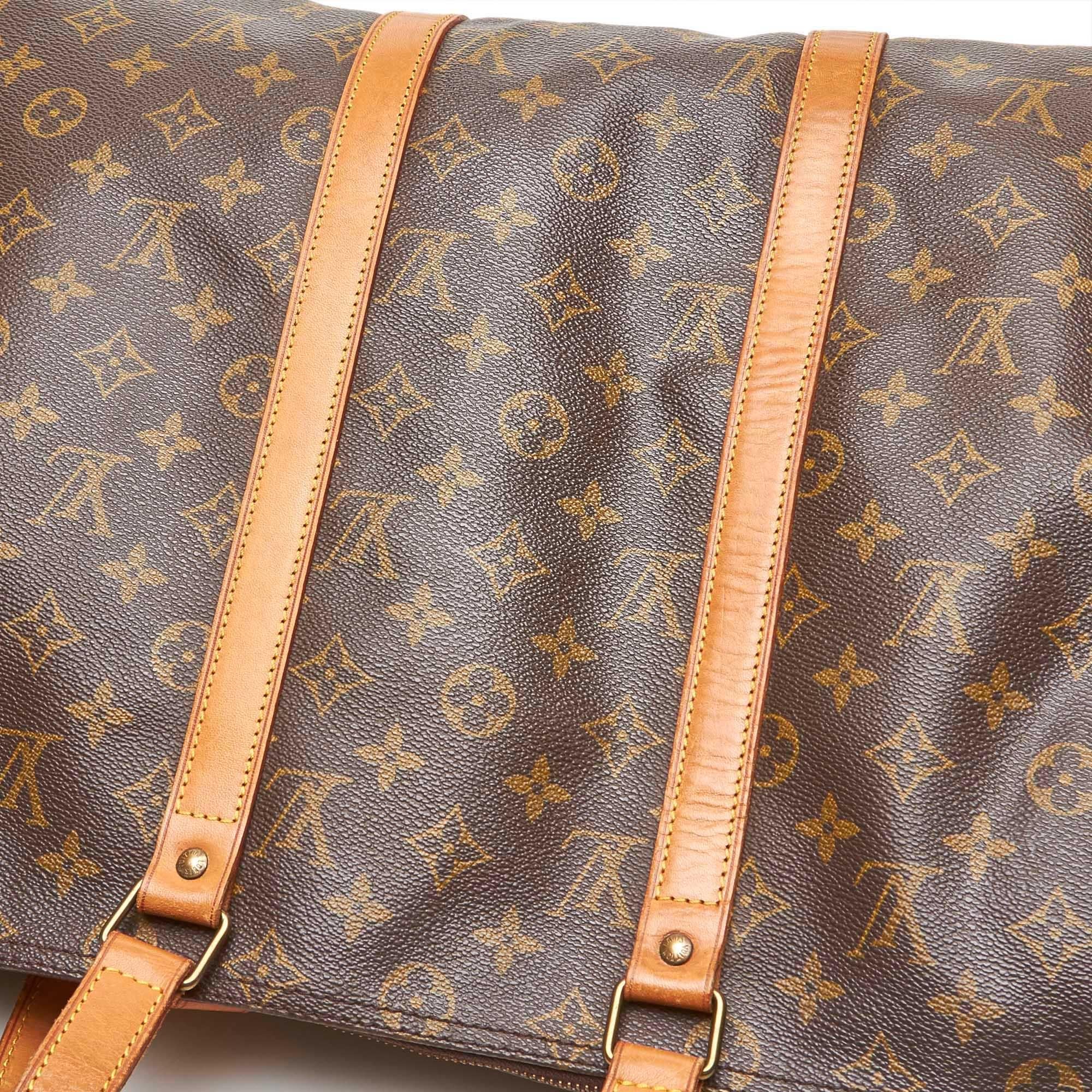 Louis Vuitton Brown Monogram Sac Flanerie 45 4