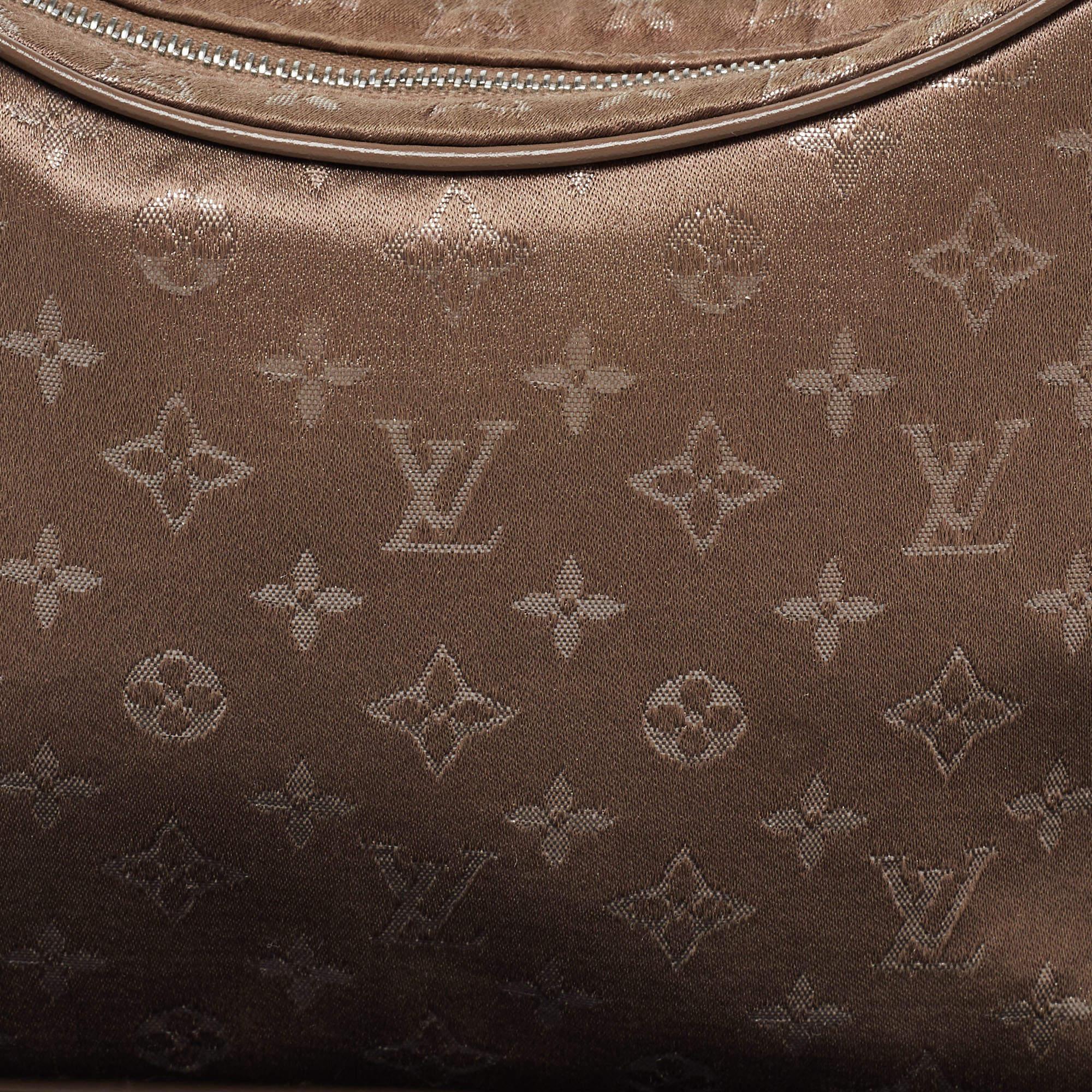 Louis Vuitton Brown Monogram Satin Boulogne Bag 2