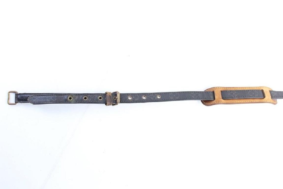 Louis Vuitton Brown Monogram Shoulder Strap with Pad 7lr0305 Belt 2