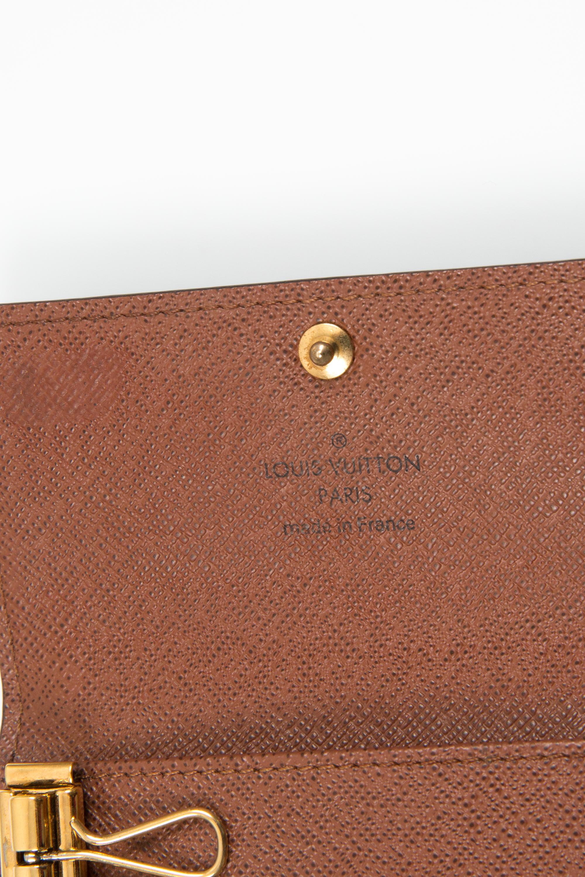Porte-clés à six crochets Louis Vuitton Monogram marron Unisexe en vente