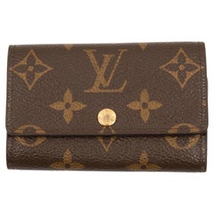 Louis Vuitton Brown Monogram Six Hook Key Case
