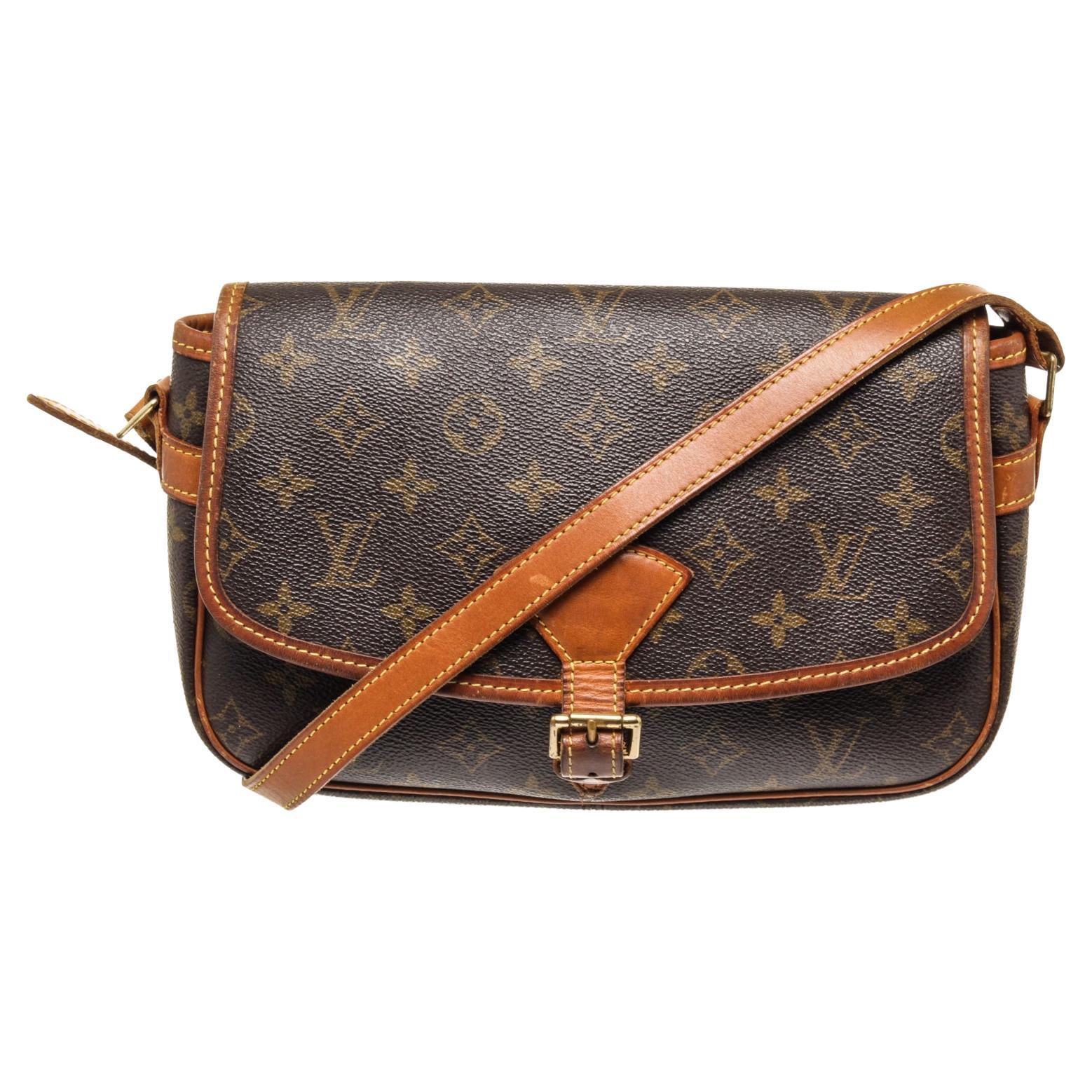 Louis Vuitton Brown Monogram Sologne Crossbody Bag
