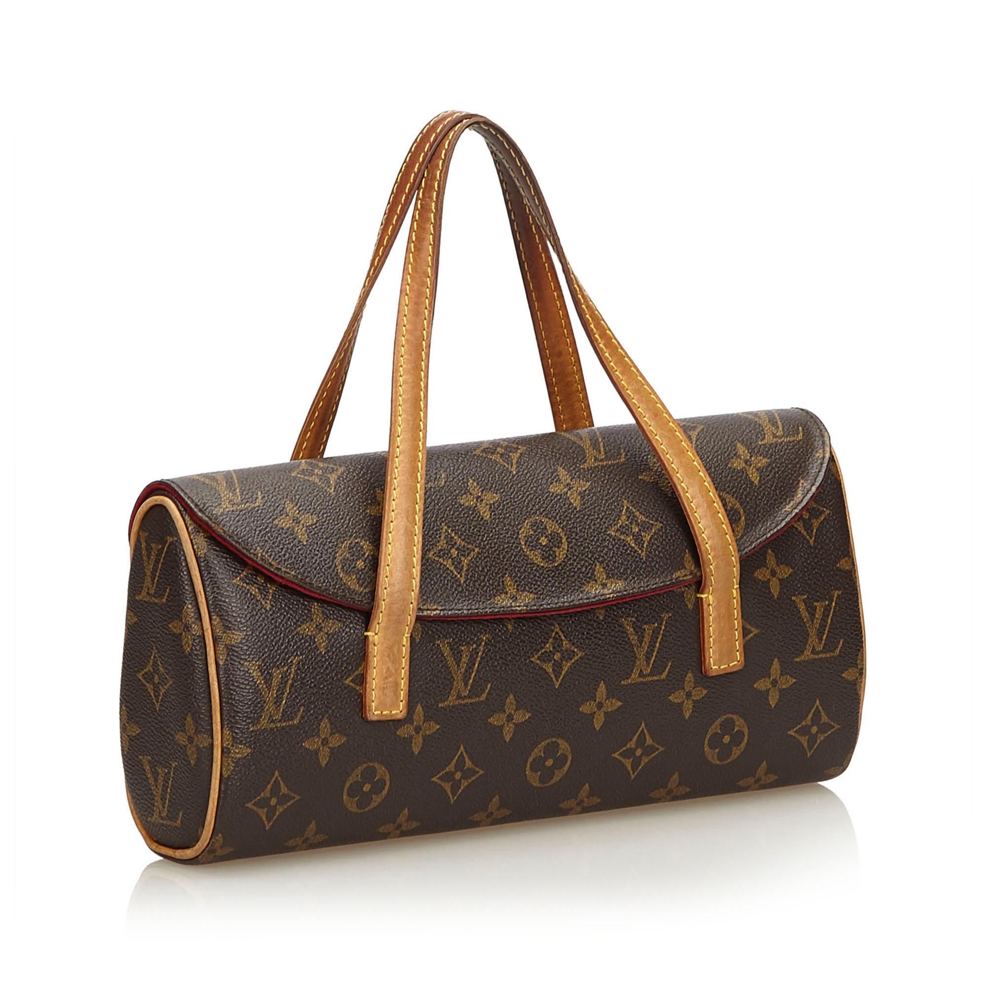 The Sonatine features the Monogram canvas, flat vachetta straps, a front flap, Alcantara lining, and an interior flat pocket. It carries as B condition rating.

Inclusions: 
This item does not come with inclusions.


Louis Vuitton pieces do not come