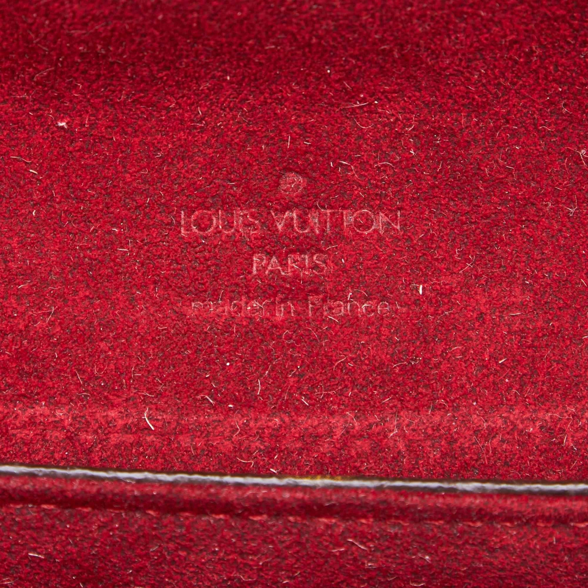 Louis Vuitton Brown Monogram Sonatine For Sale 2