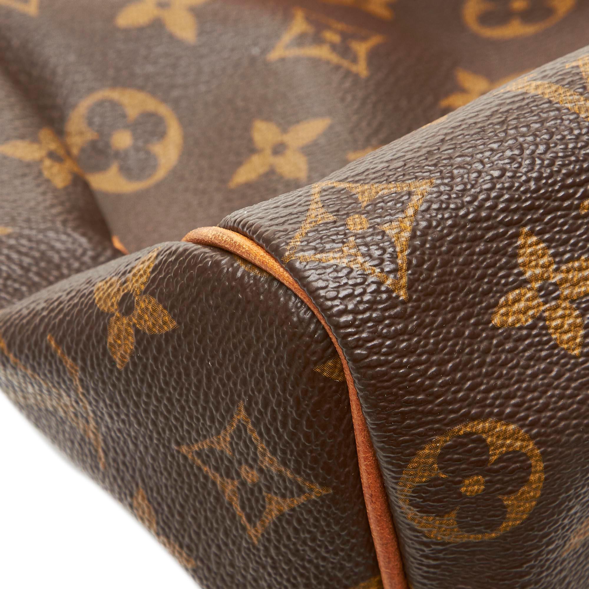 Louis Vuitton Brown Monogram Speedy 25 For Sale 7