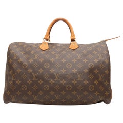 Louis Vuitton Brown Monogram Speedy 40 Handbag