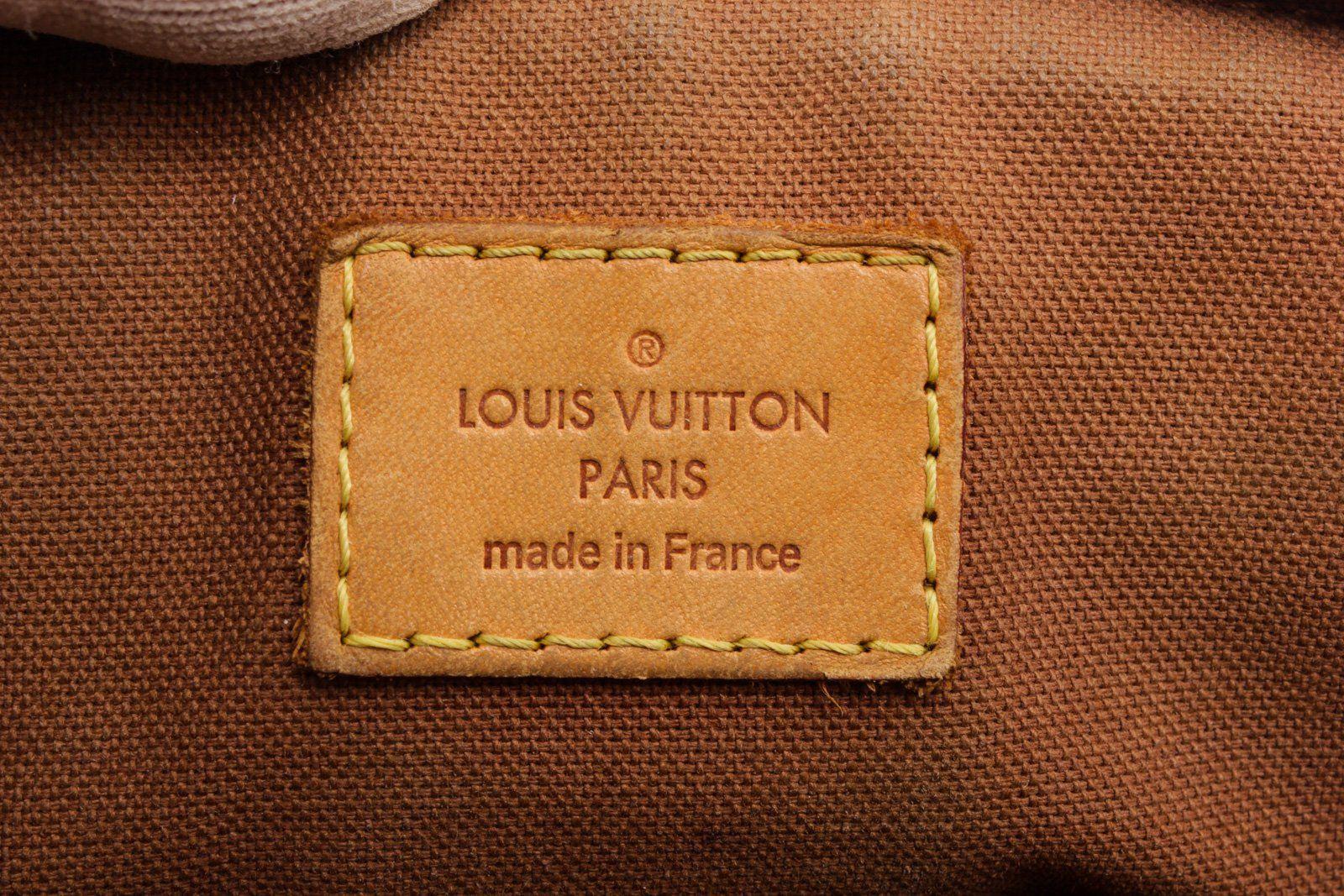 Louis Vuitton Brown Monogram Tivoli PM Satchel Bag with gold-tone hardware 2