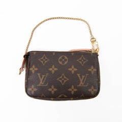 Louis Vuitton Brown Monogram Trunks and Locks Mini Pochette Accessories