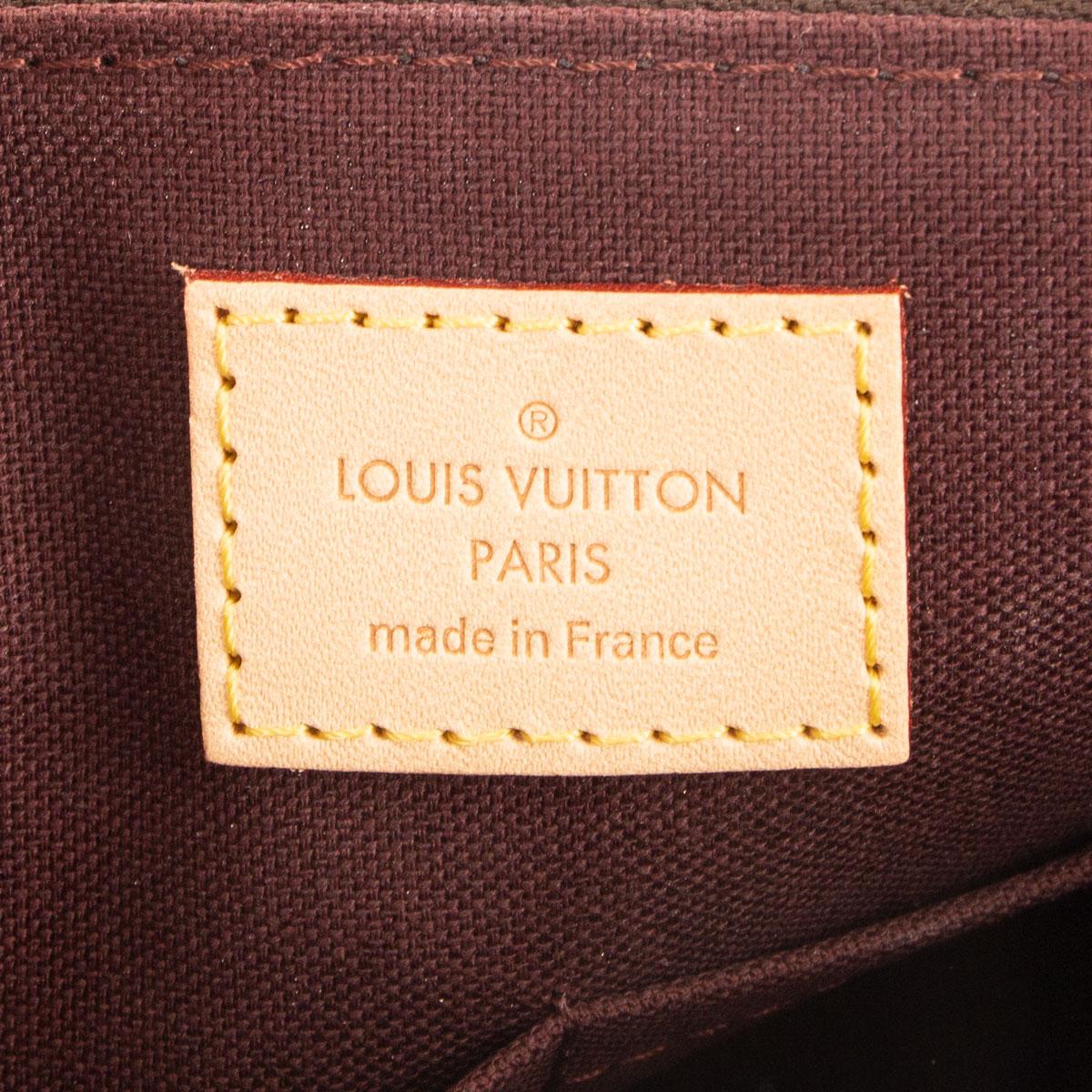 LOUIS VUITTON brown Monogram TURENNE PM TOTE Shoulder Bag In Excellent Condition In Zürich, CH