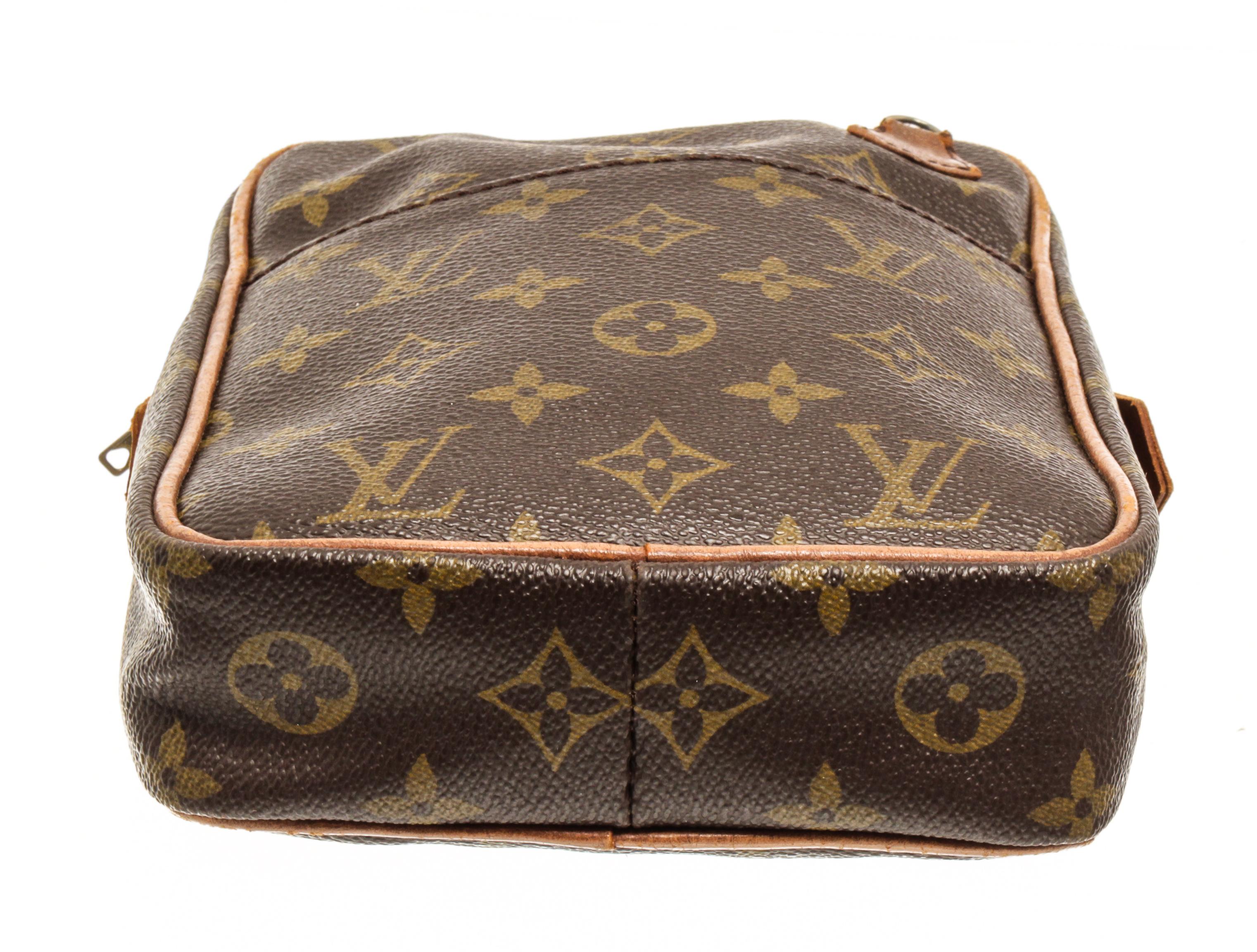 Louis Vuitton Brown Monogram Vintage Danbue Bag 1