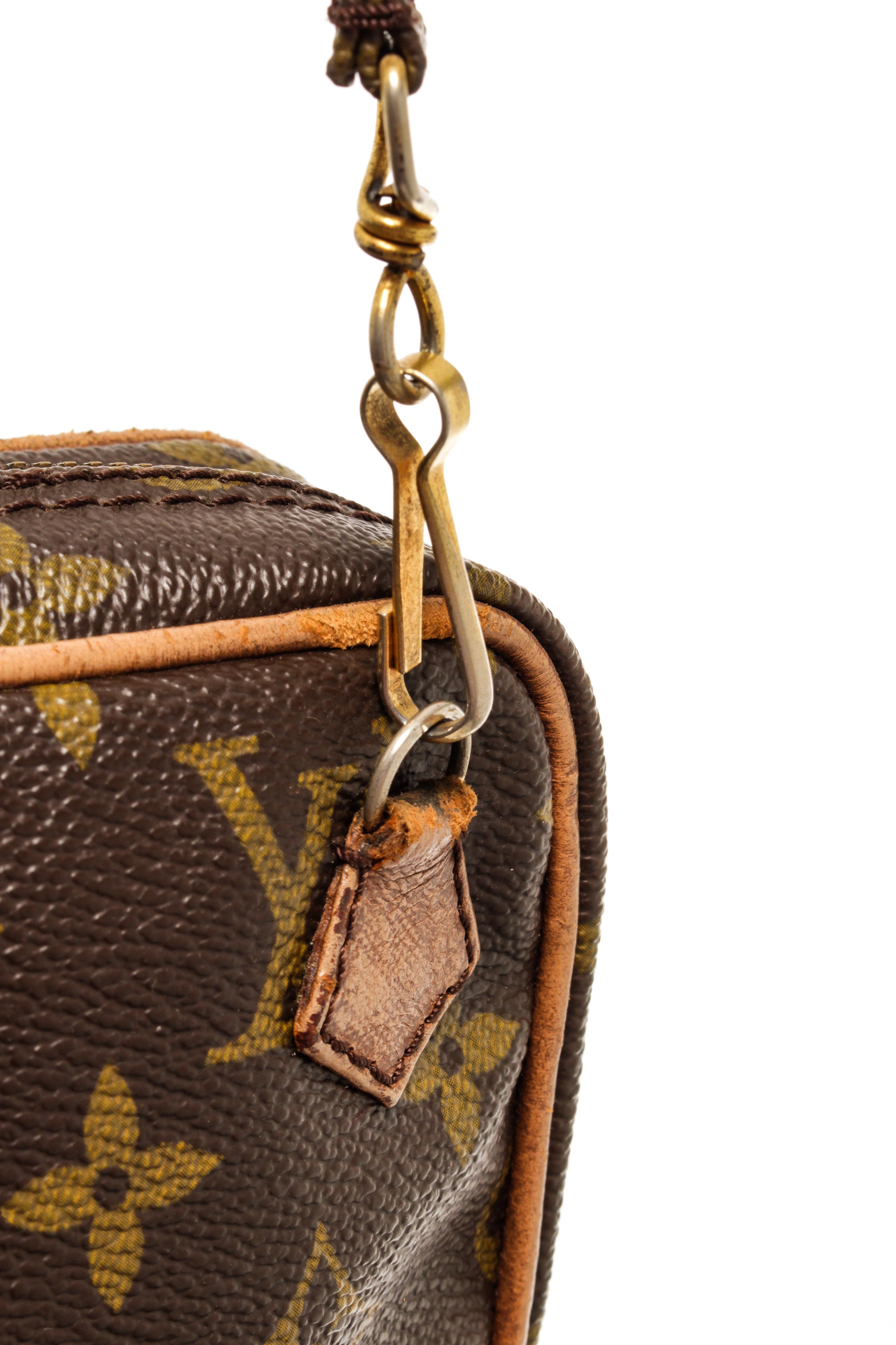 Louis Vuitton Brown Monogram Vintage Danbue Bag 3