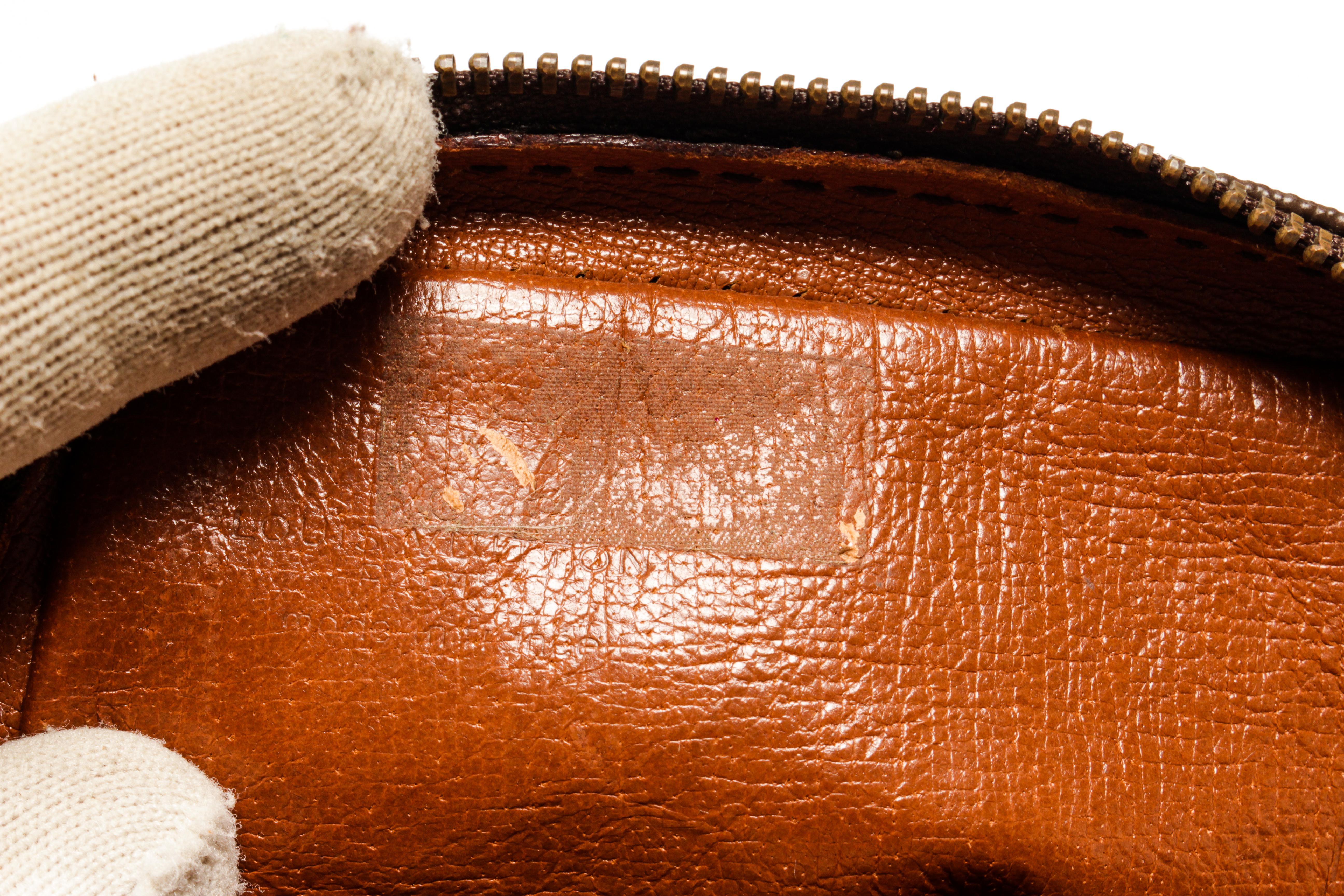 Louis Vuitton Brown Monogram Vintage Danbue Bag 4