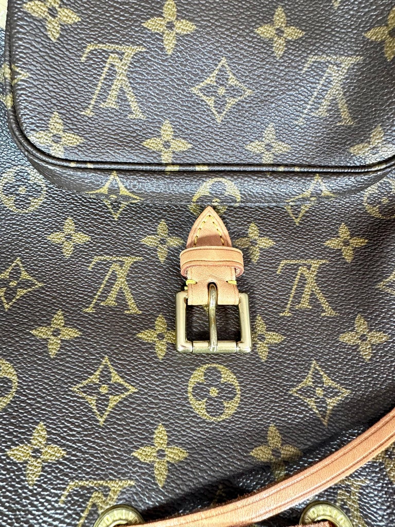 Brown Louis Vuitton Monogram Mini Montsouris Bag – Designer Revival