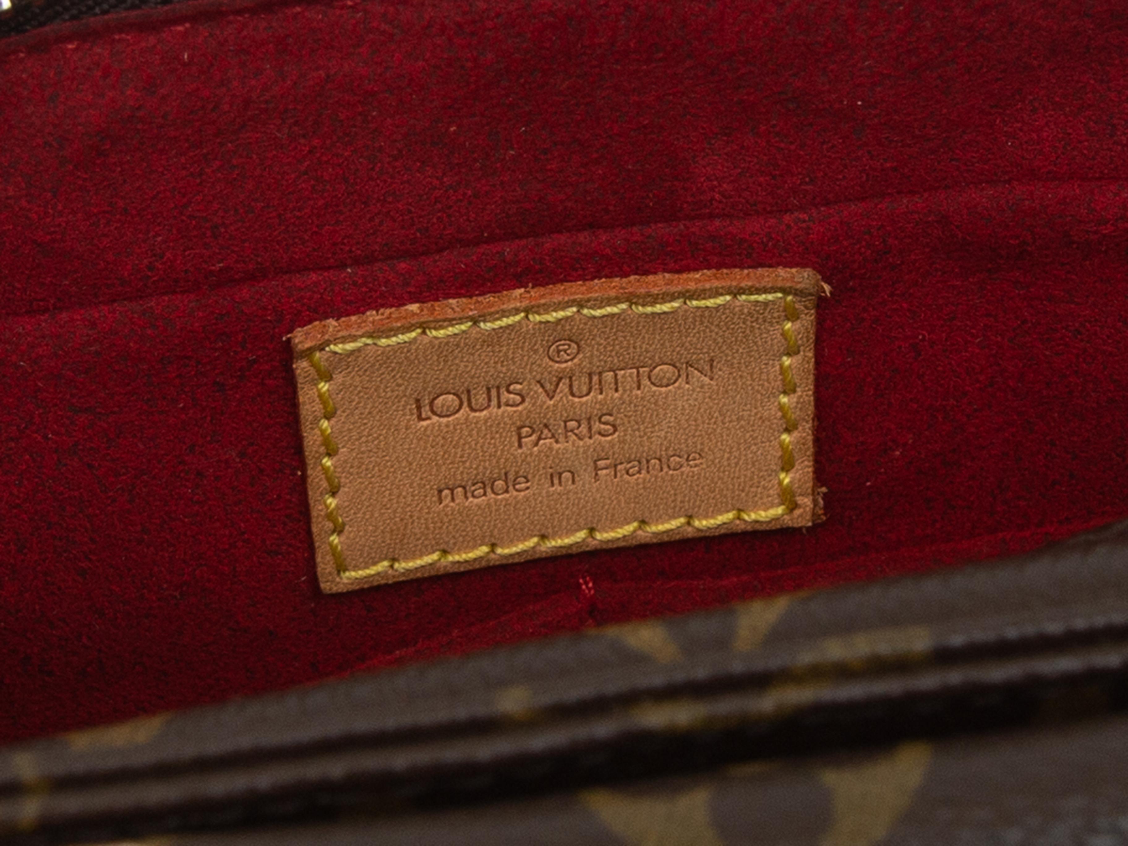 Gray Louis Vuitton Brown Monogram Viva Cite MM