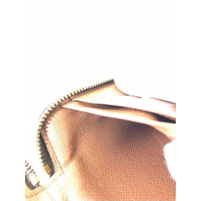 Gray Louis Vuitton Brown Monogram Zip-around Zippy Organizer Travel 232103 Wallet For Sale