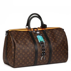 Louis Vuitton Brown Monogram Zoooom with Friends Keepall 50 Bandouliere