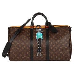 Louis Vuitton Marron Monogramme Zoooom with Friends Keepall 50 Bandouliere