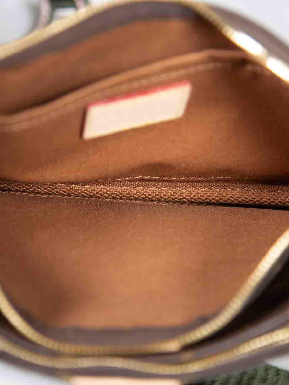 Louis Vuitton Brown Multi Pochette Accessoires 1