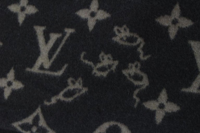 Louis Vuitton Brown Neo Grace Coddington Monogram Catogram Wool