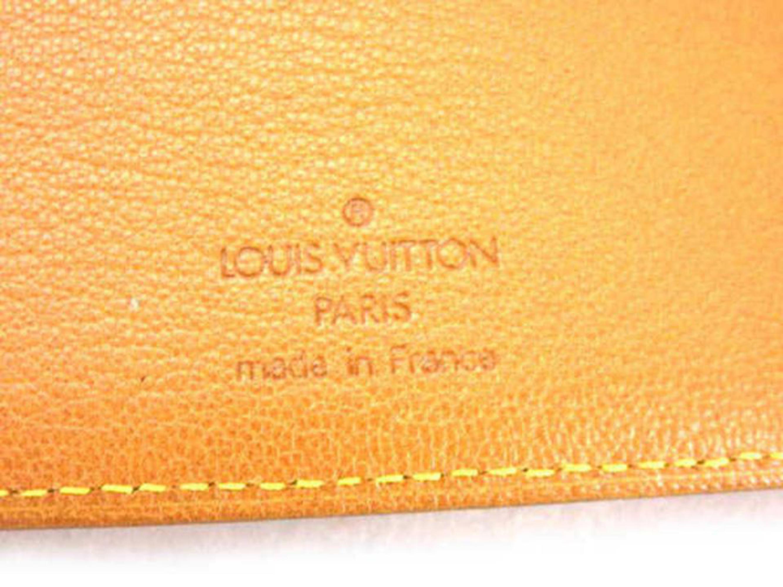 Louis Vuitton Brown Nomade Leather Agenda Mm 232650 For Sale 6
