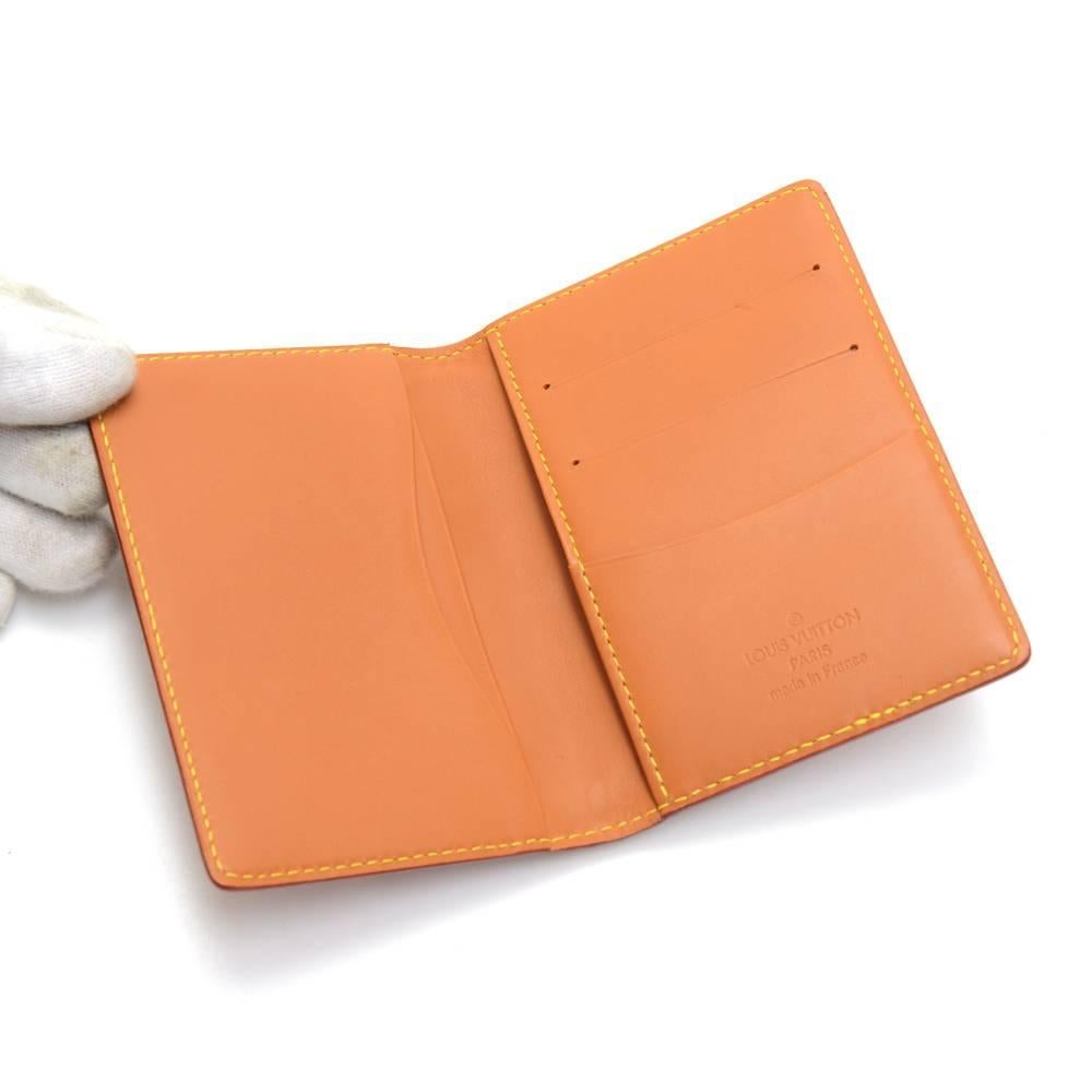 Louis Vuitton Brown Nomade Leather Organizer De Poche Card Case 4