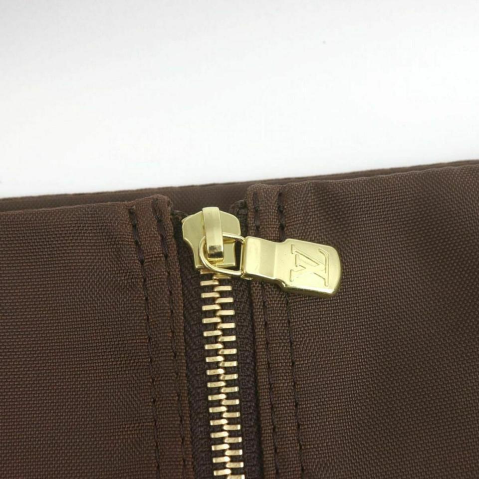 Louis Vuitton Brown Nylon Garment Cover Bag 860998 2