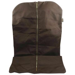 Louis Vuitton Brown Nylon Garment Cover Bag 860998