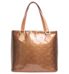 LOUIS VUITTON Brown Patent Leather Monogram And Iridescent Reflection Bag  at 1stDibs