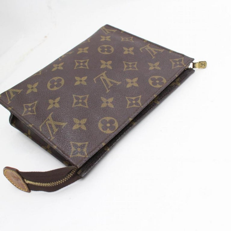 Louis Vuitton Monogram Toiletry Pouch 19 - Brown Cosmetic Bags